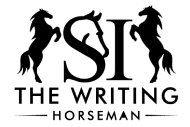 Stephen Irwin - the Writing Horseman logo